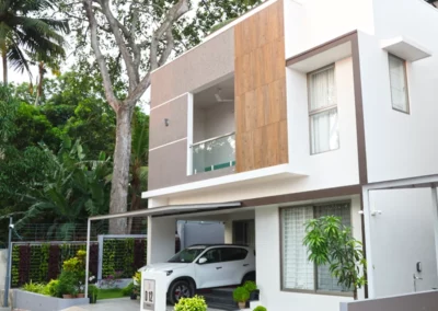 individual villa home in under the blue sky villa project in mangalapuram trivandrum