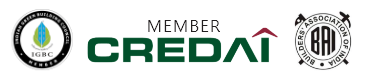 Group 114 Indian Green Building Council Credai and Builder Association of India Logos