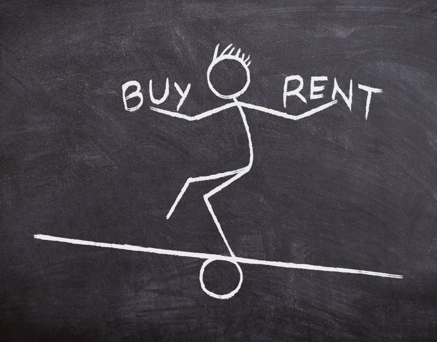 rent or buy a house